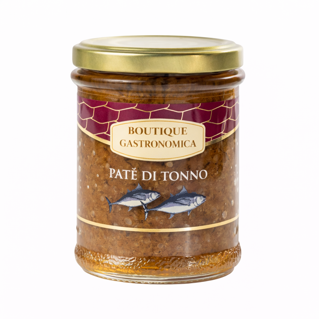 Paté di Tonno con Pomodorini, Capperi e Peperoncino – 180g
