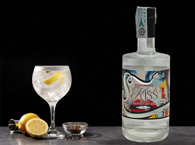 Kiss Gin Premium – Essenza del Mediterraneo