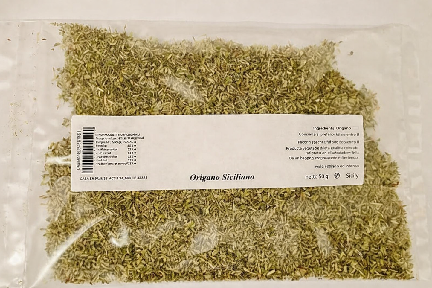 Origano Siciliano Essiccato – 50g / 1kg