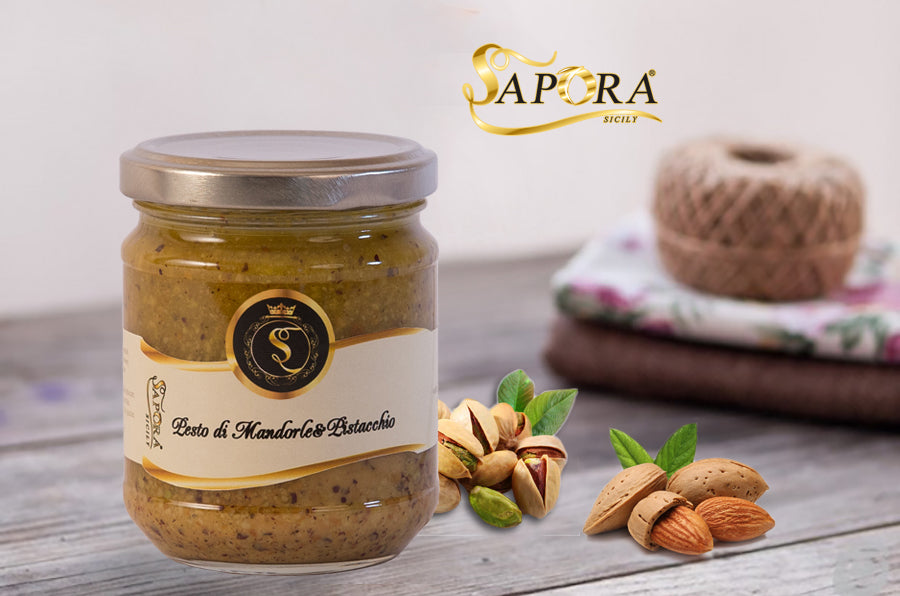 Almond and Pistachio Pesto