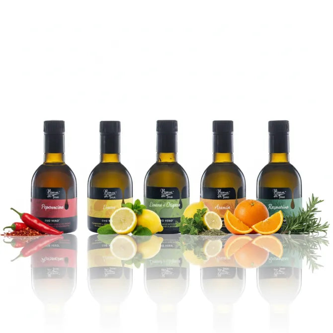 Set 5 Oli EVO Aromatizzati 250 ml