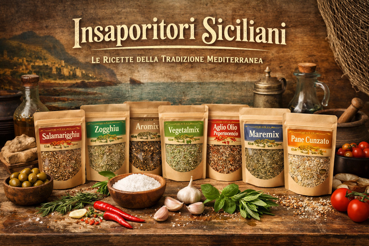 Insaporitori Siciliani – Le Ricette della Tradizione Siciliana