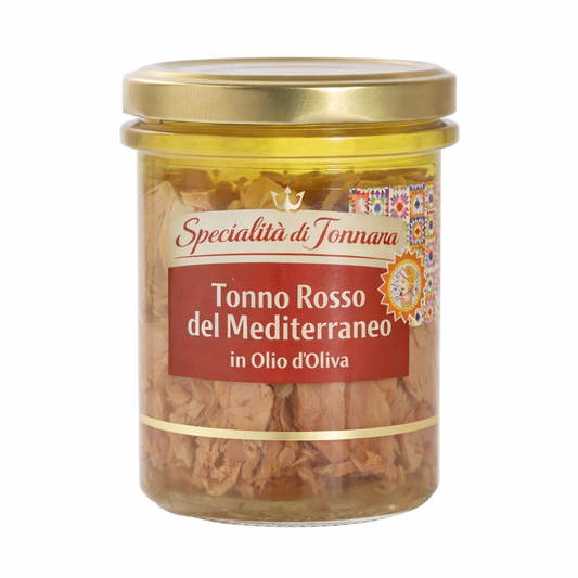 Tonno rosso del Mediterraneo in olio di Oliva
