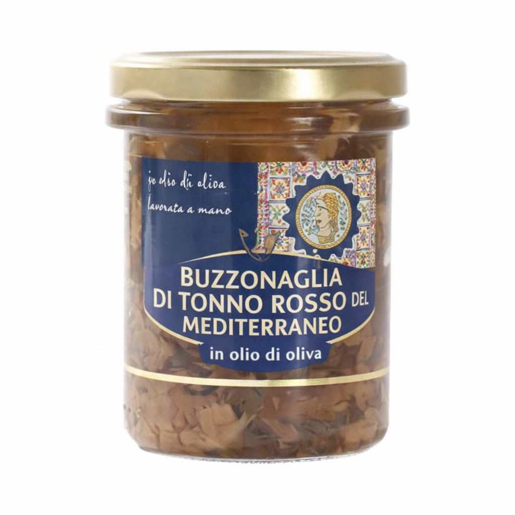 Buzzonaglia di Tonno Rosso del Mediterraneo in olio di oliva