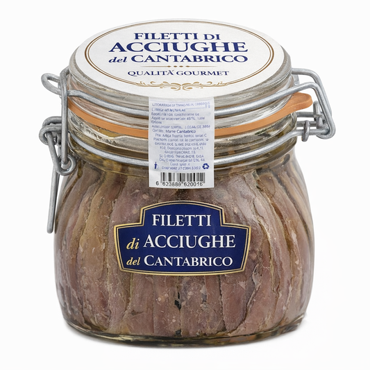 Filetti di Acciughe del cantabrico 580 grammi