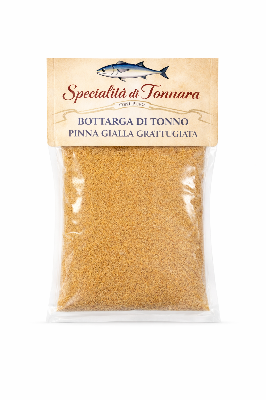 Bottarga di Tonno pinna gialla grattugiata