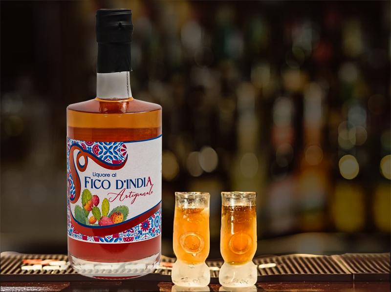 Artisanal Sicilian Prickly Pear Liqueur