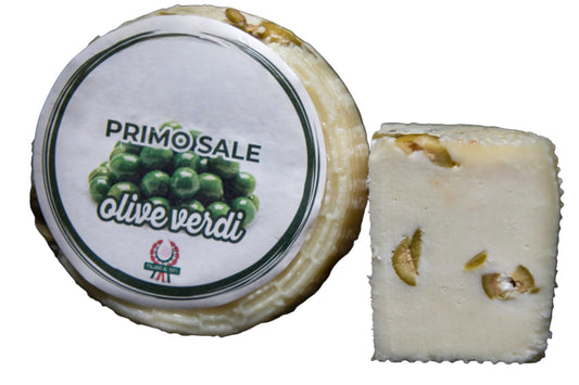 Formaggio Primo sale - Olive Verdi