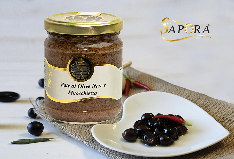 Patè di Olive Nere e Finocchietto