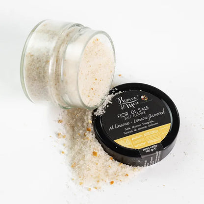 Fior di Sale aromatizzato al limone Presidio Slow Food 120g