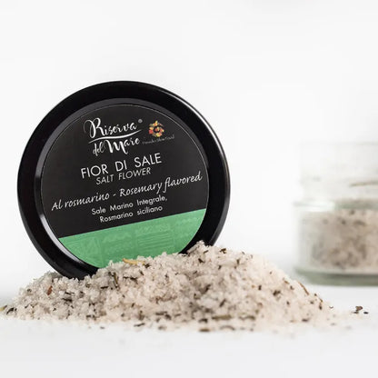 Fior di Sale aromatizzato al rosmarino Presidio Slow Food 120g