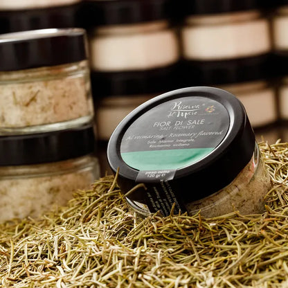 Fior di Sale aromatizzato al rosmarino Presidio Slow Food 120g