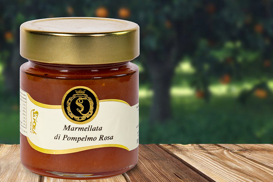 Marmellata di pompelmo rosa