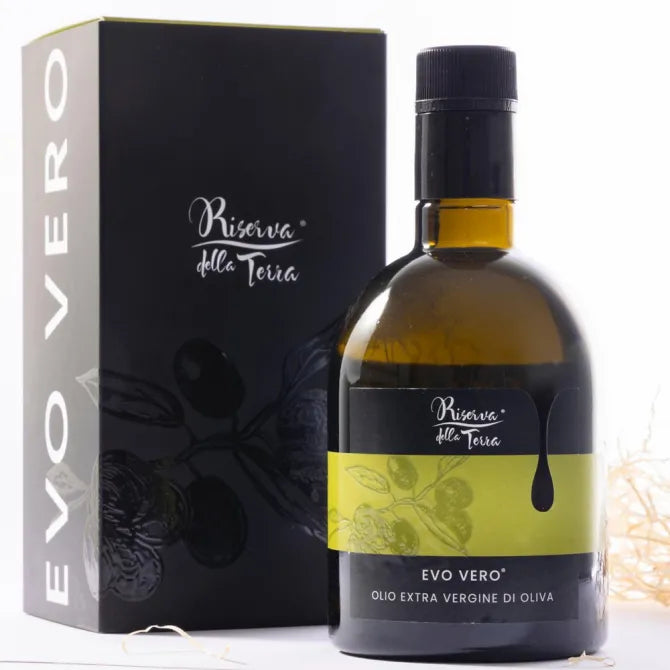 Olio Evo "Vero" Riserva della Terra 500ml - Packaging Premium